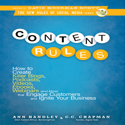 Title details for Content Rules by CC Chapman - Available